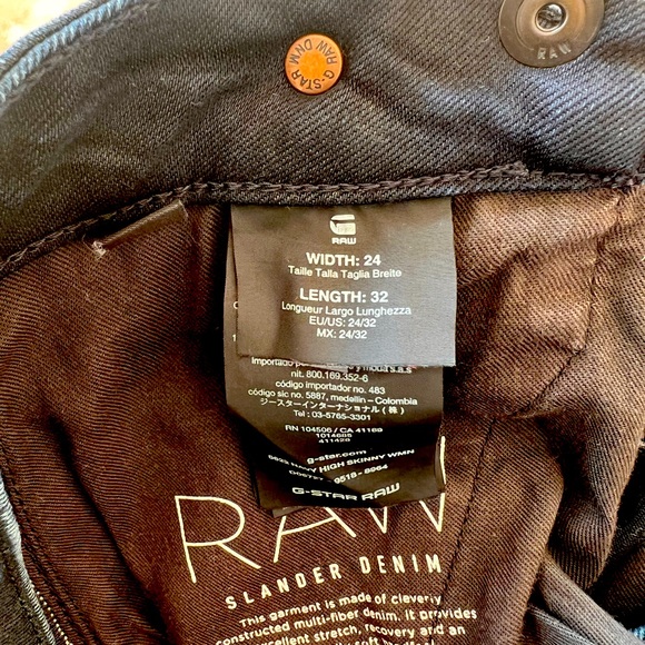 Raw G-Star stretch denim jeans - Picture 4 of 4